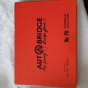 SALE 💣 Vintage 1959 Auto Bridge Game For Beginners and Average Players S